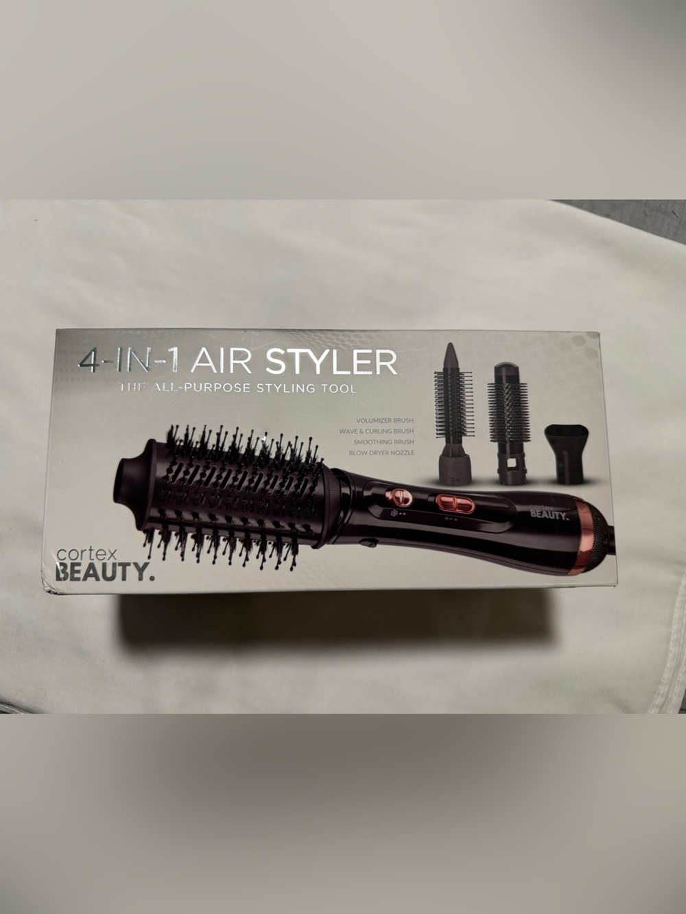 Cortex Beauty 4-in-1 Air Styler Hot Air Brush Set Complete in Box